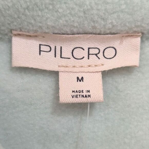 Pilcro Anthropologie Cotton Microfleece Button-Front Jacket Colorful Womens NWT - Picture 11 of 12